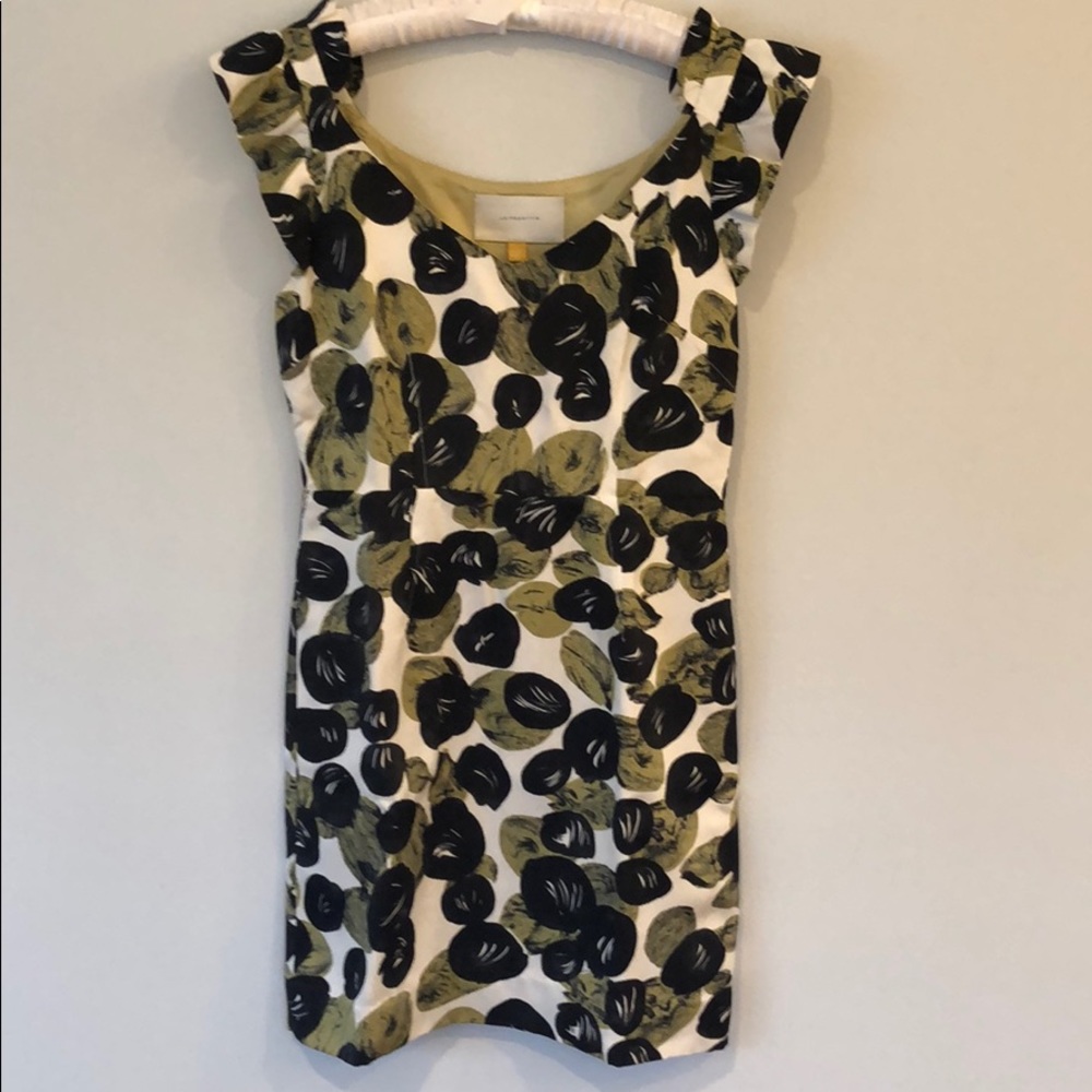 Anthropologie Leifsdottir Leaf Dress Size 4